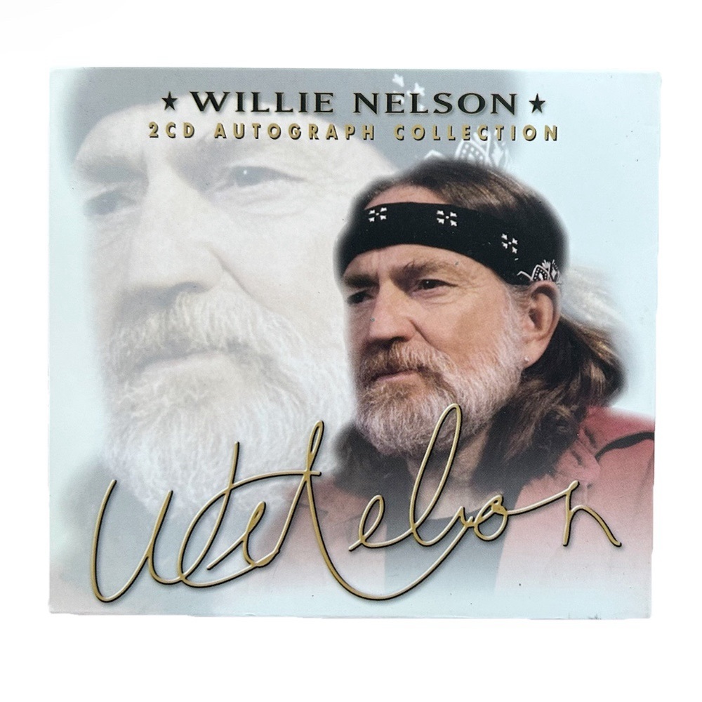 Willie Nelson 2 CD Autograph Collection Box Set Country Music Songs Musician Fan